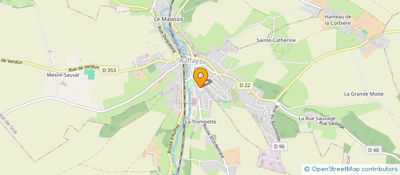 localisation de l'entreprise MARECHALERIE MULDER  SAINT-DENIS-SUR-SCIE