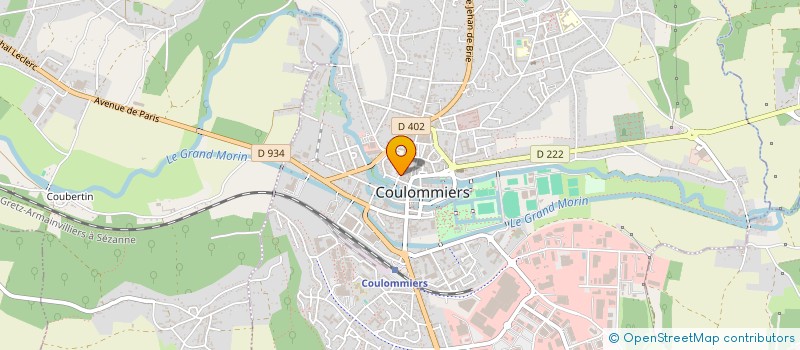 localisation de l'entreprise @MARECHALERIE POINTES ET FERS à COULOMMIERS