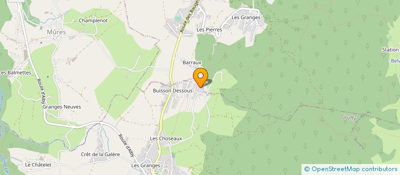 localisation de l'entreprise MARECIE  GRUFFY