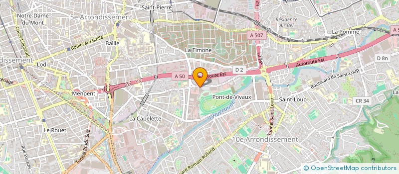 localisation de l'entreprise MAREDA  MARSEILLE