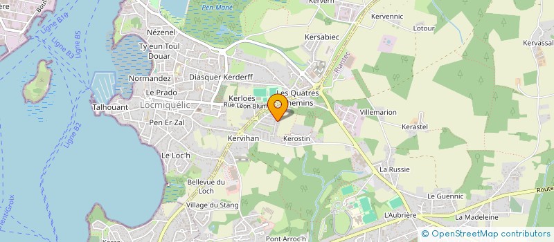 localisation de l'entreprise MAREDEN  RIANTEC