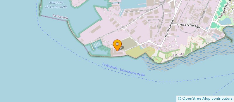 localisation de l'entreprise MAREE + à LA ROCHELLE