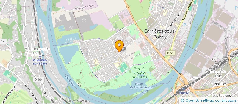 localisation de l'entreprise MAREE BEN  CARRIERES-SOUS-POISSY