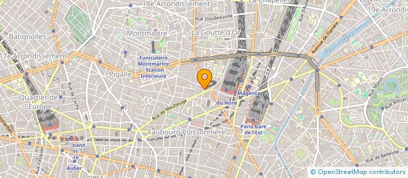 localisation de l'entreprise MAREE D'OR  PARIS