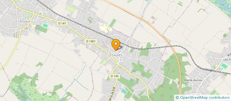 localisation de l'entreprise MAREE DES ILES  ETAULES