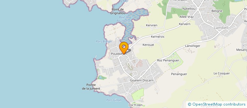 localisation de l'entreprise MAREE HAUTE à TREGUNC