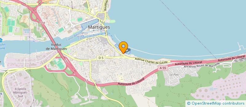 localisation de l'entreprise MAREE HAUTE MARTIGUES JONQUIERES à MARTIGUES