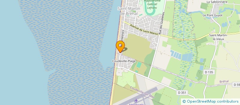 localisation de l'entreprise MAREE NOIRE  BREHAL