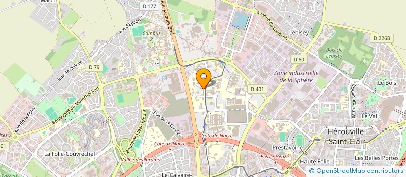 localisation de l'entreprise MAREE PORTAISE à CAEN