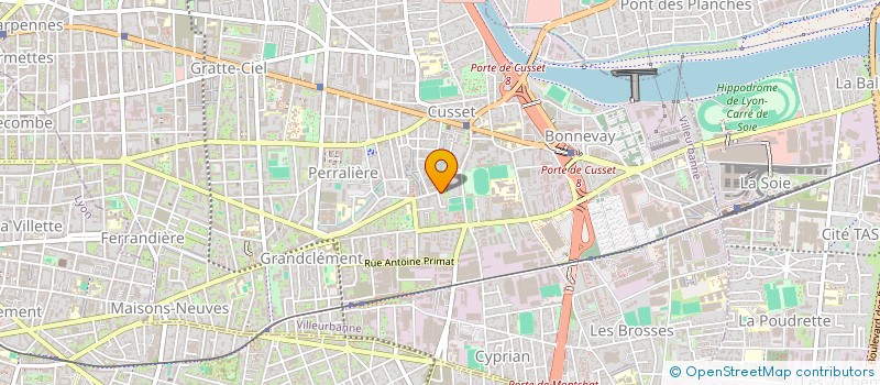 localisation de l'entreprise MAREEN CBL  VILLEURBANNE