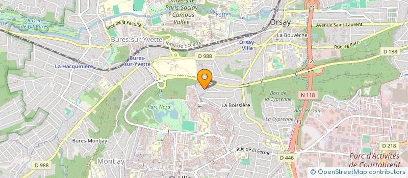 localisation de l'entreprise MAREGIANO  BURES-SUR-YVETTE