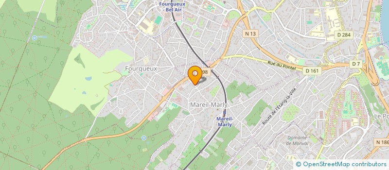 localisation de l'entreprise MAREIL GARAGE à MAREIL-MARLY