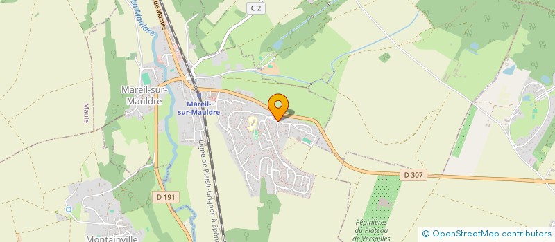 localisation de l'entreprise MAREIL RENOV  MAREIL-SUR-MAULDRE