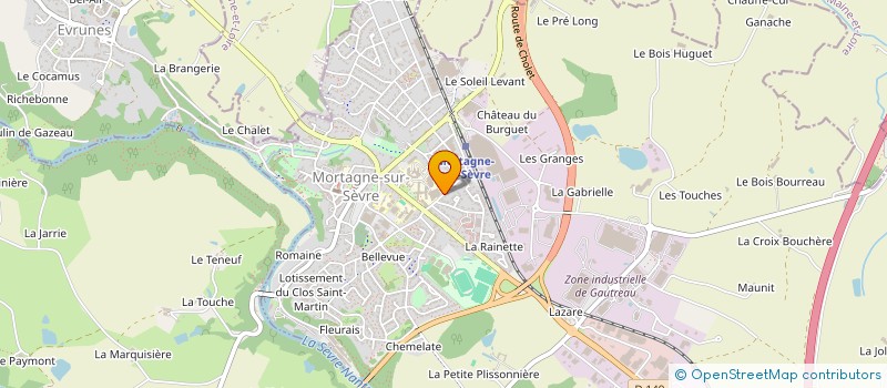 localisation de l'entreprise MAREJE  MORTAGNE-SUR-SEVRE
