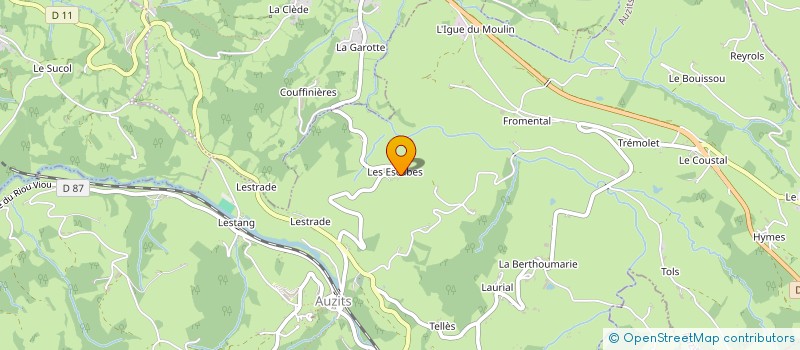 localisation de l'entreprise MAREJE  AUZITS