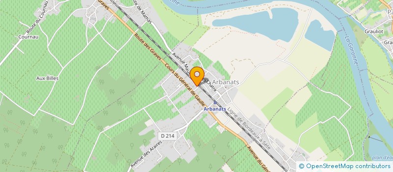 localisation de l'entreprise MAREJEMA  ARBANATS