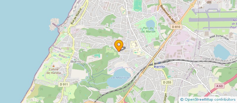 localisation de l'entreprise MAREKA à BIARRITZ