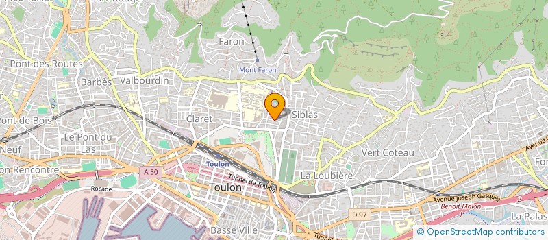 localisation de l'entreprise MAREL  TOULON