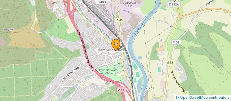localisation de l'entreprise MAREL  CHAMPIGNEULLES