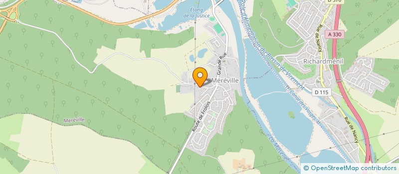 localisation de l'entreprise MARELA  MEREVILLE