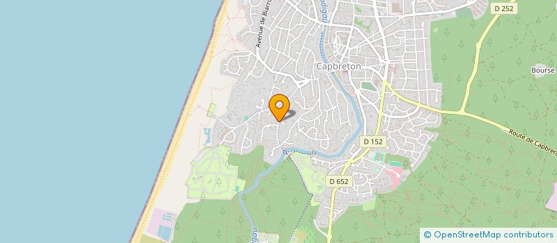 localisation de l'entreprise MARELAC à CAPBRETON