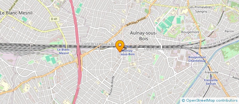 localisation de l'entreprise MARELDRO  AULNAY-SOUS-BOIS