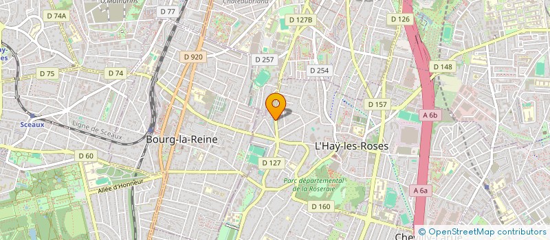 localisation de l'entreprise MARELIS  L'HAY-LES-ROSES