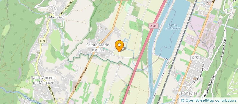 localisation de l'entreprise MARELL  SAINTE-MARIE-D'ALLOIX