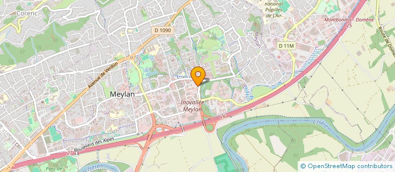 localisation de l'entreprise MARELLI SMART ME UP à MEYLAN