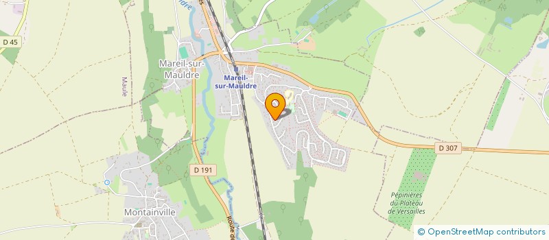 localisation de l'entreprise MARELLO  MAREIL-SUR-MAULDRE