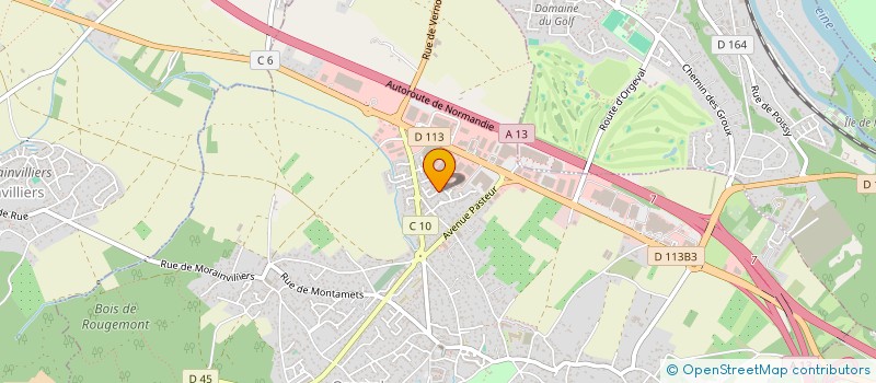 localisation de l'entreprise MARELO à ORGEVAL