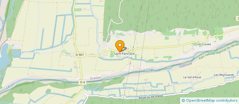 localisation de l'entreprise MARELO  ORAISON