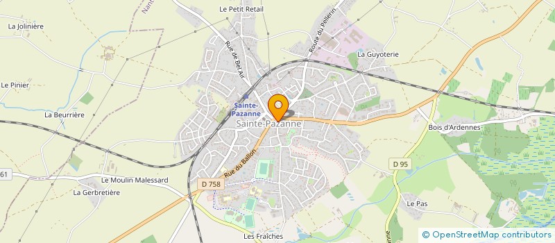 localisation de l'entreprise MARELY à SAINTE-PAZANNE