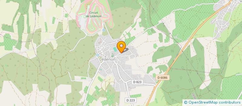 localisation de l'entreprise MARELY  LEDENON