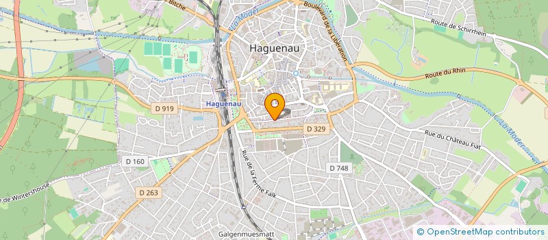 localisation de l'entreprise MARELY DIFFUSIONS  HAGUENAU