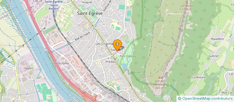 localisation de l'entreprise MAREMB  SAINT-EGREVE