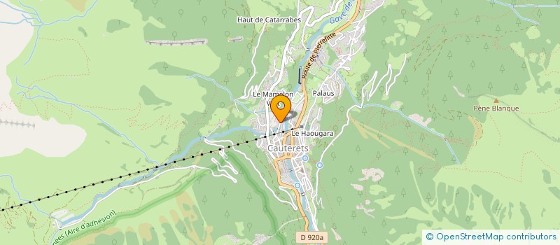 localisation de l'entreprise MAREMONTI  CAUTERETS