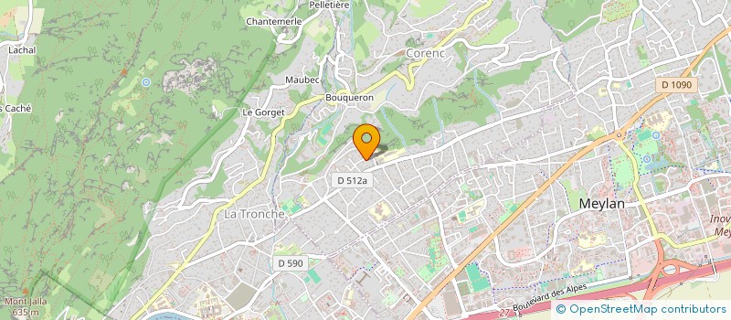 localisation de l'entreprise MAREMOU  CORENC