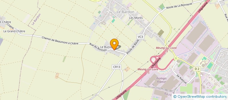 localisation de l'entreprise MAREN  LE BARDON