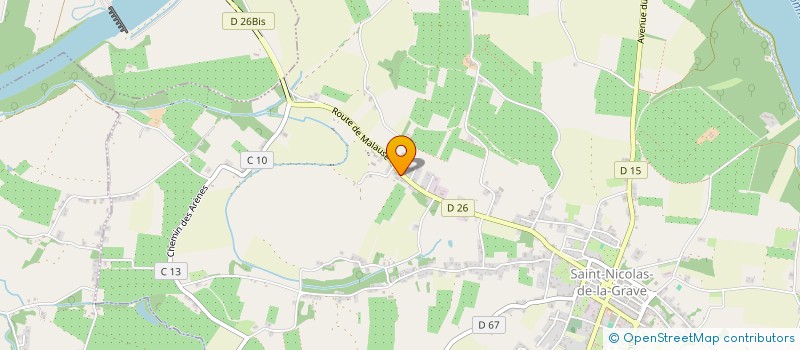 localisation de l'entreprise MAREN  SAINT-NICOLAS-DE-LA-GRAVE