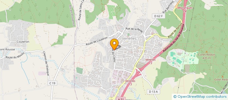 localisation de l'entreprise MARENA  VENELLES