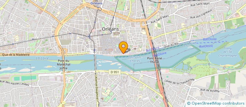 localisation de l'entreprise MARENCLE à ORLEANS