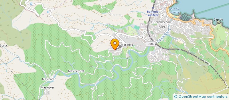 localisation de l'entreprise MARENDA'S DANCERS 66  BANYULS-SUR-MER