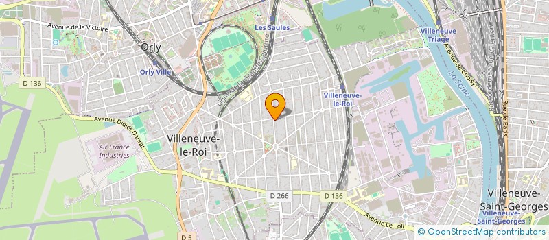 localisation de l'entreprise MARENERGIE à VILLENEUVE-LE-ROI