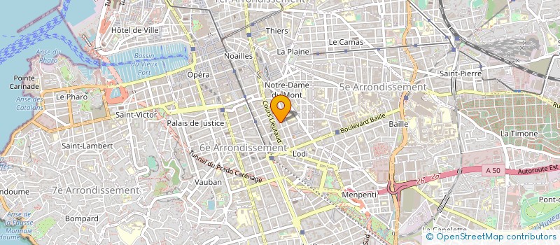 localisation de l'entreprise MARENGO à MARSEILLE