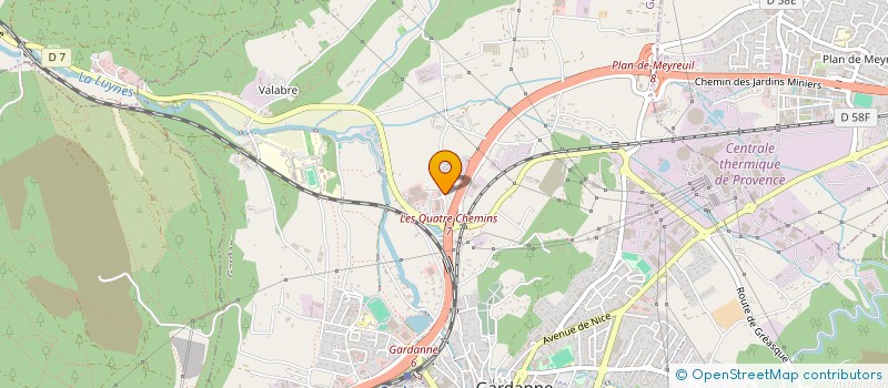 localisation de l'entreprise MARENGO à GARDANNE