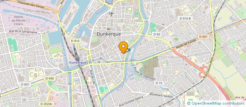 localisation de l'entreprise MARENGO à DUNKERQUE