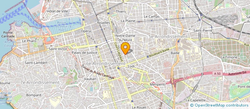 localisation de l'entreprise MARENGO à MARSEILLE