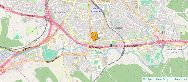 localisation de l'entreprise MARENGO à AIX-EN-PROVENCE