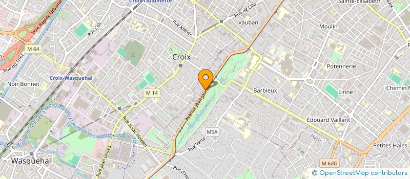 localisation de l'entreprise MARENGO  ROUBAIX